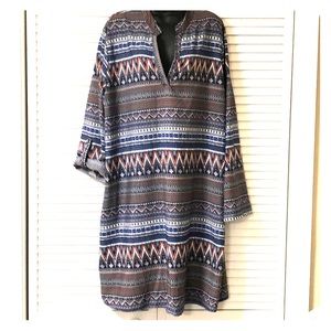 Tunic dress. Can be worn two ways!